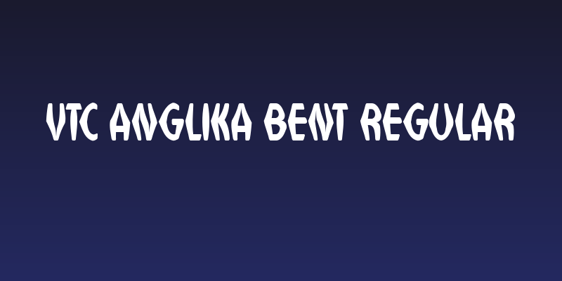 VTC Anglika Bent Regular Social Header