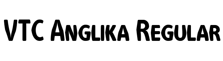 VTC Anglika Regular Font
