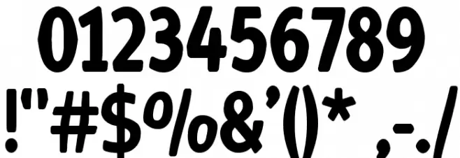 VTC Anglika Regular フォント その他の文字