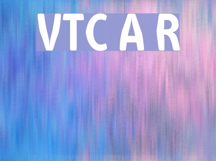 VTC Anglika Regular Font examples