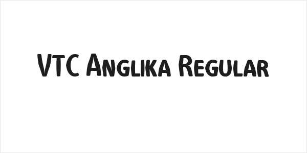VTC Anglika Regular Logo