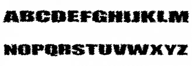 VTC AngoraChik Regular फ़ॉन्ट लोअरकेस