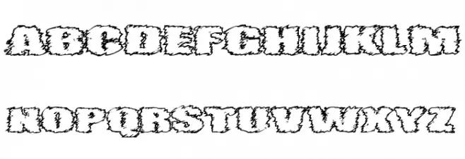 VTC AngoraChik Schriftart Groß