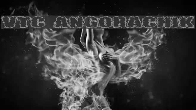 VTC AngoraChik Font examples