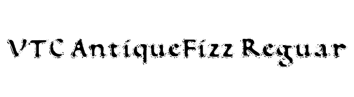 VTC AntiqueFizz Reguar  नि: शुल्क फ़ॉन्ट्स डाउनलोड