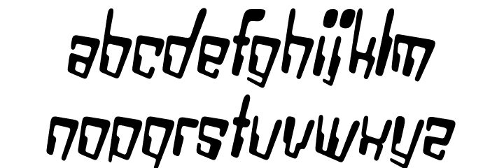 VTC Bad DataTrip Regular Italic フォント 小文字