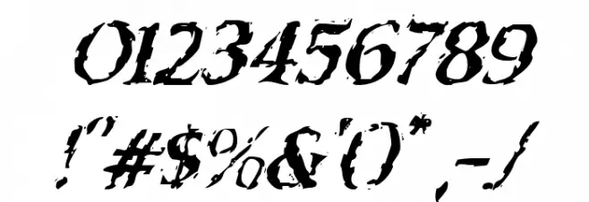 VTC Boseephus RegularItalic Schriftart Anderer Schreiben