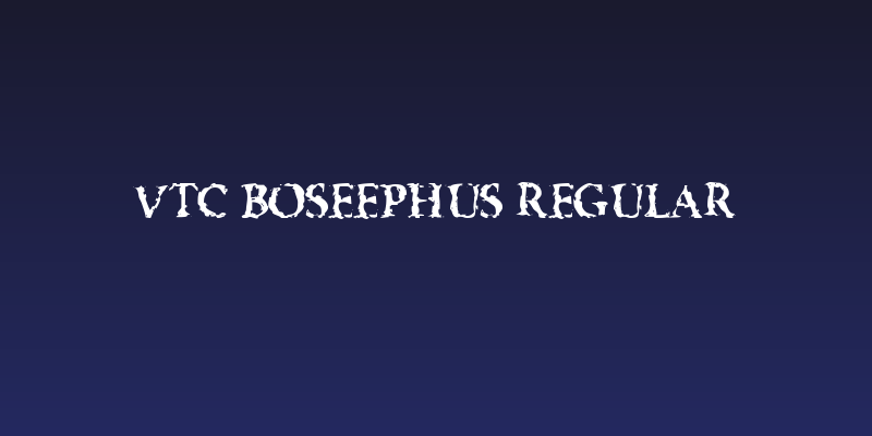 VTC Boseephus Regular Social Header