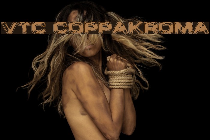 VTC CoppaKroma Font examples