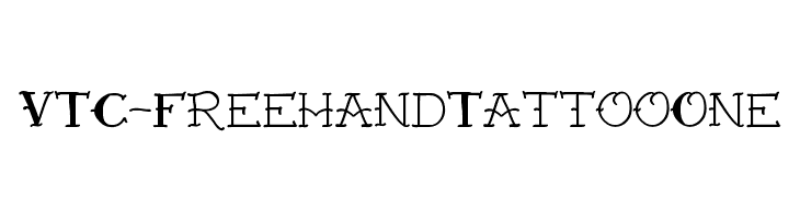 VTC-FreehandTattooOne  Frei Schriftart Herunterladen