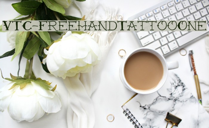 VTC-FreehandTattooOne Font examples