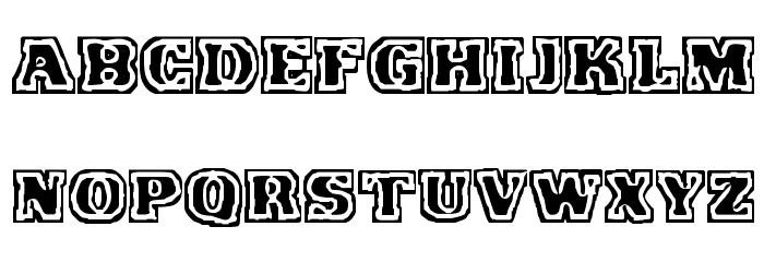 VTC FunkinFrat Regular Schriftart Kleinbuchstaben