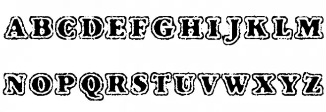 VTC FuzzyPunkySlippers Regular Schriftart Groß