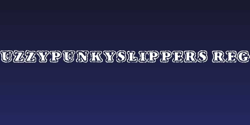 VTC FuzzyPunkySlippers Regular Social Header