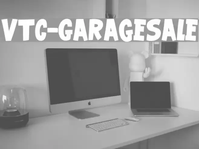 VTC-GarageSale Шрифта examples