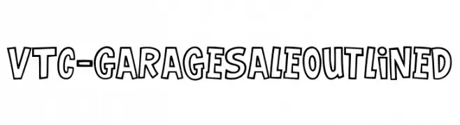 VTC-GarageSaleOutlined  नि: शुल्क फ़ॉन्ट्स डाउनलोड