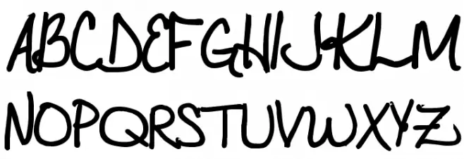 VTC JoeleneHand Bold Schriftart Groß