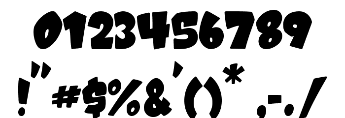 VTC-Karnival-Fat Font OTHER CHARS