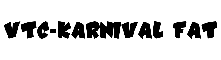VTC-Karnival  Fat  baixar fontes gratis