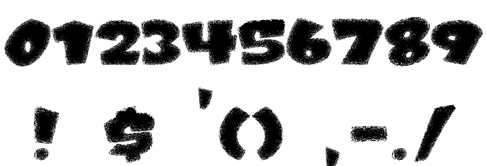 VTC-Karnival Frosty Font OTHER CHARS