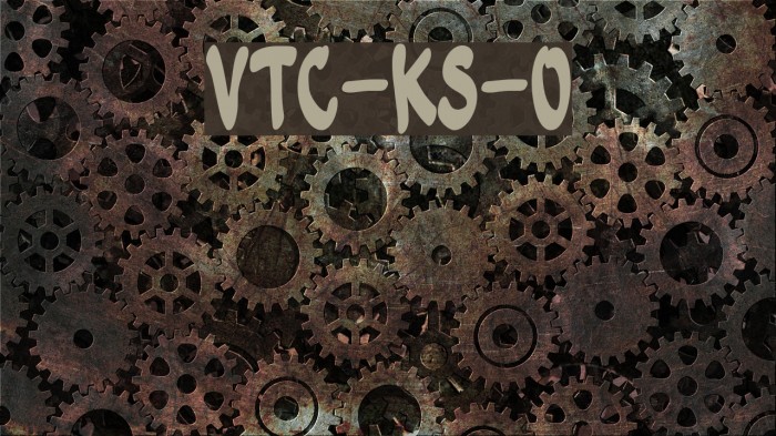 VTC-KomikSkans-One Font examples
