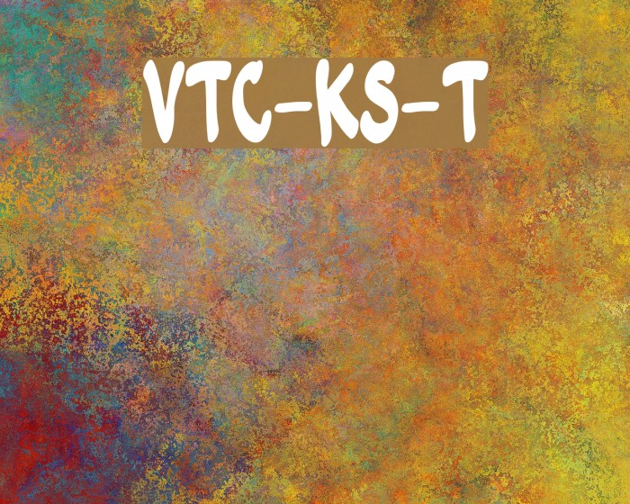 VTC-KomikSkans-Two Font examples