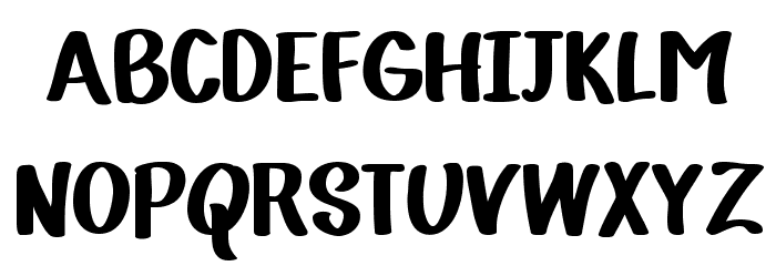 VTC-KomikaHandOne Font LOWERCASE