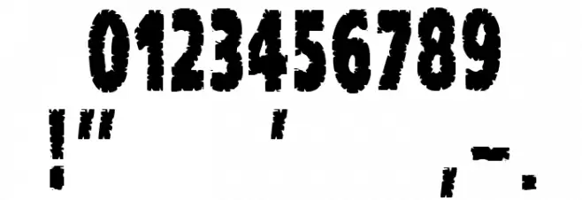 VTC-KomikaHeadLinerChewdUp Font OTHER CHARS