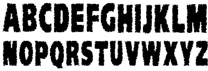 VTC-KomikaHeadLinerChewdUp Font LOWERCASE
