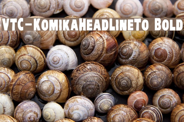 VTC-KomikaHeadLinerTwo Bold Font examples