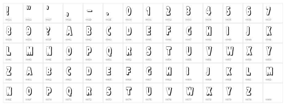VTC-KomikaHeadLinerTwo Shadow Character Map