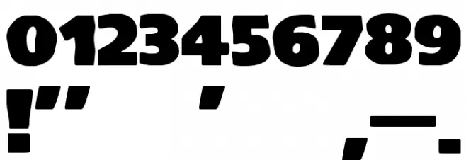 VTC-KomikaHeadLinerTwo Wide Font OTHER CHARS