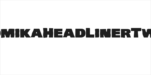 VTC-KomikaHeadLinerTwo Wide Logo