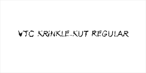 VTC Krinkle-Kut Regular Logo