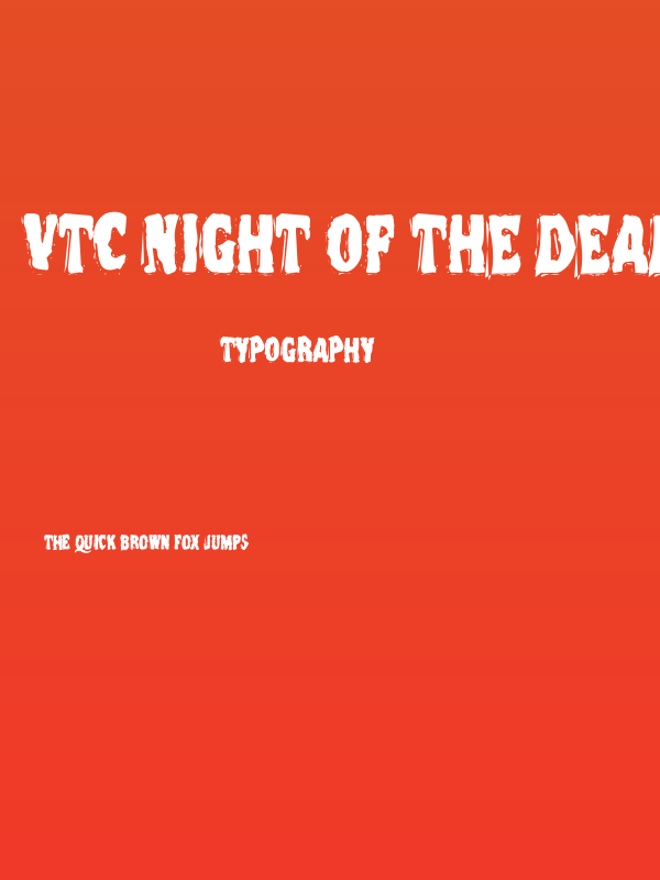 VTC Night Of The Dead CorruptCaps Poster