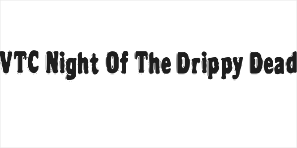 VTC Night Of The Drippy Dead Logo