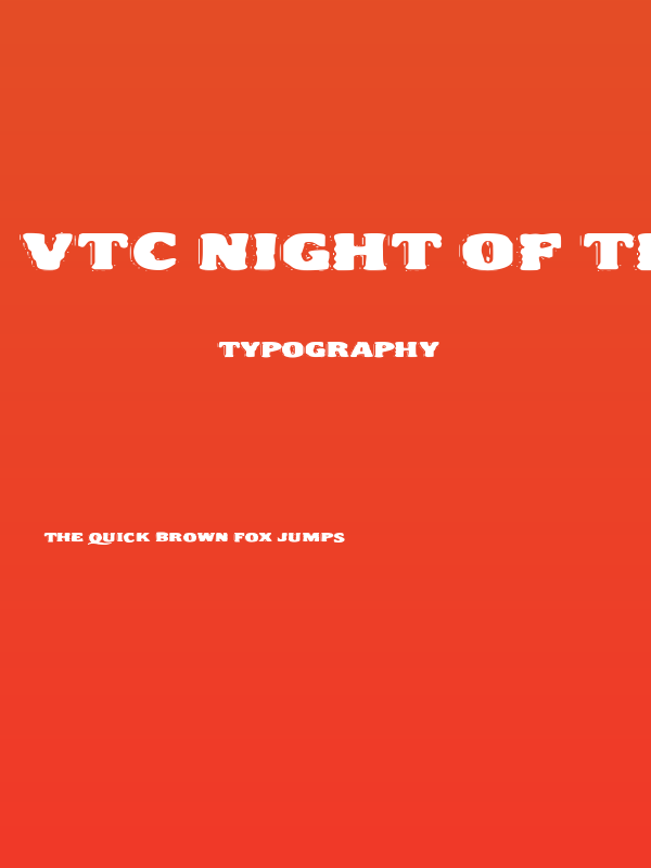 VTC Night Of The Drippy LowCaps Poster