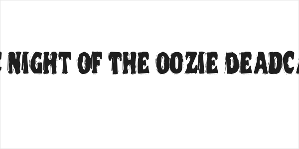 VTC Night Of The Oozie DeadCaps Logo