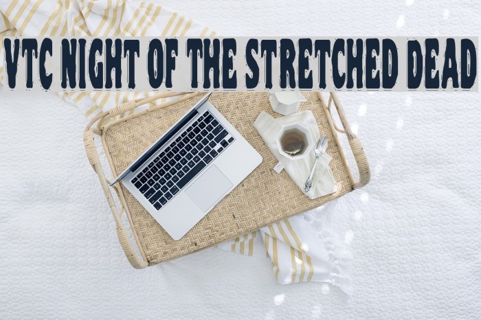 VTC Night Of The Stretched Dead Example 2