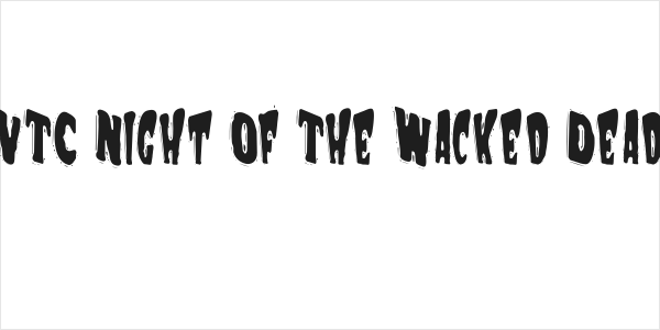 VTC Night Of The Wacked Dead Logo