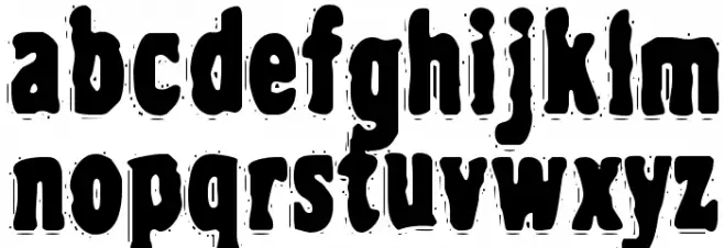 VTC NightOfTheDrippyDead Regular Polices MINUSCULES