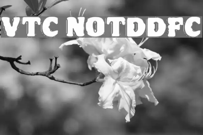 VTC NightOfTheDrippyDeadFatCaps خط examples