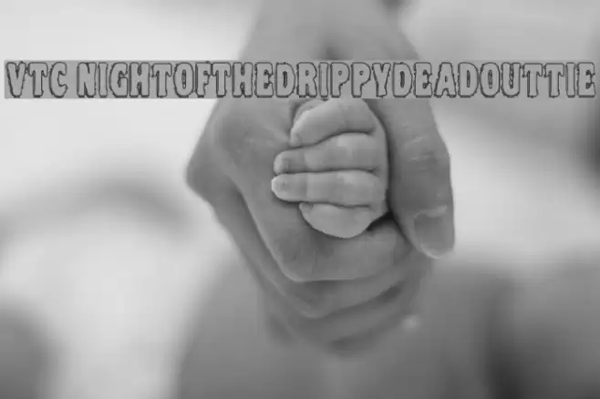 VTC NightOfTheDrippyDeadOuttie Font examples