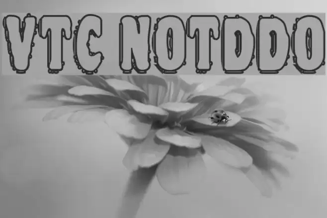 VTC NightOfTheDrippyDeadOuttie خط examples