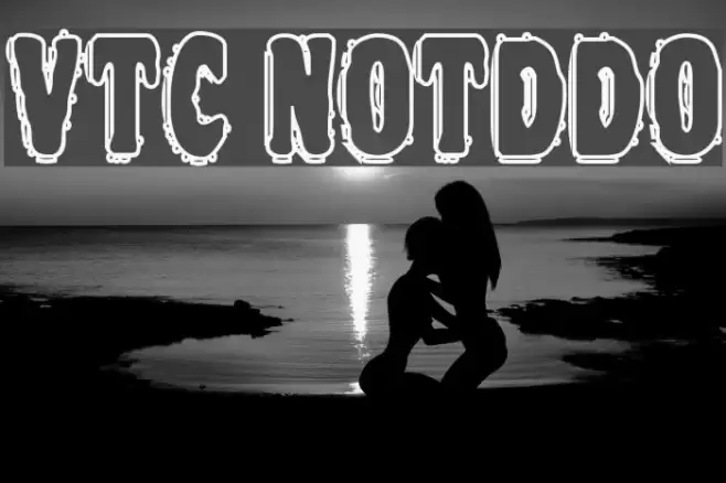 VTC NightOfTheDrippyDeadOuttie خط examples