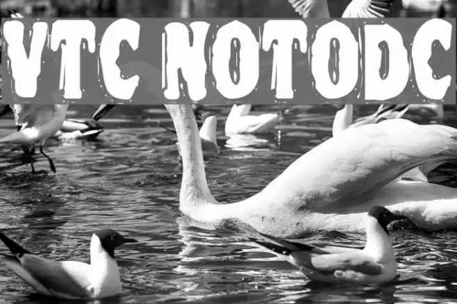 VTC NightOfTheOozieDeadCaps Font examples