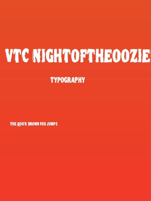 VTC NightOfTheOozieDeadCaps Poster