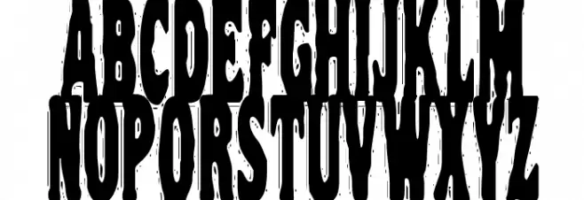 VTC NightOfTheStretchedDead Schriftart Groß