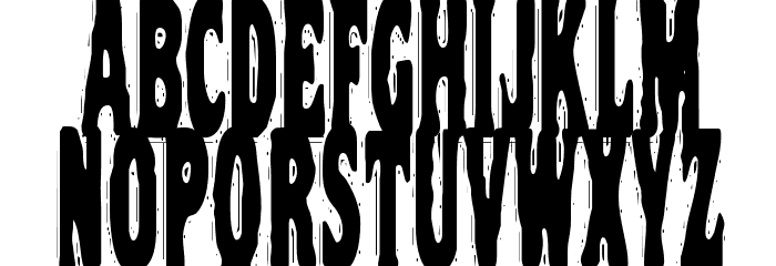 VTC NightOfTheStretchedDead Font LOWERCASE