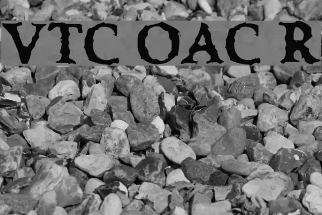 VTC OldAsCrap Regular フォント examples